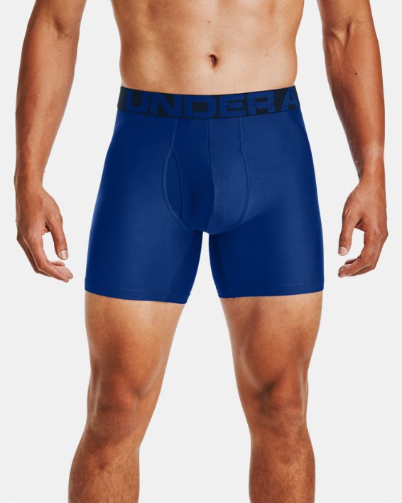 Men's UA Tech™ 6" Boxerjock® – 2-Pack, Blue, pdpMainDesktop image number 0